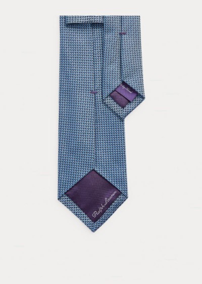 Men's Ralph Lauren Patterned Silk Ties | 491582GLM